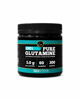 100% Pure Glutamina 300gr Gold Nutrition