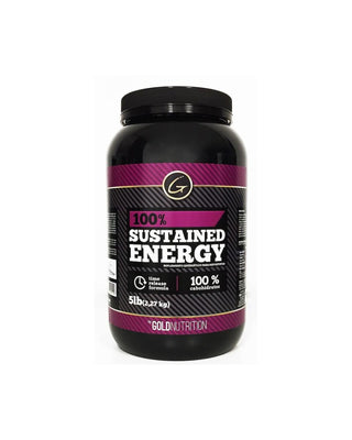 100% Sustained Energy 5lb Sabor Natural Gold Nutrition