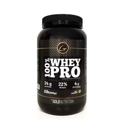 100% Whey Pro 2lb Gold Nutrition - Vainilla