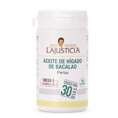 Aceite Hígado Bacalao 90 Perlas Ana María Lajusticia
