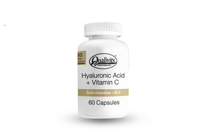 Acido Hyalurónico + Vitamina C 60caps Qualivits