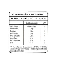 Alfajor Protéico Reducido en calorías Chocolate negro Caja x 8 unidades Alfapro