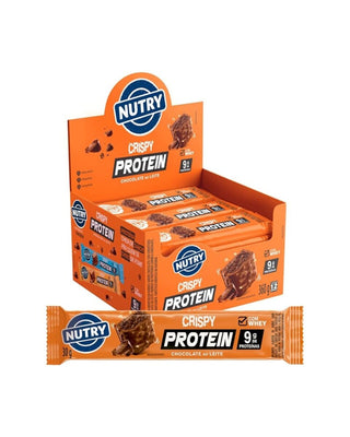 Barra de proteina 30gs x12 Nutry - Chocolate