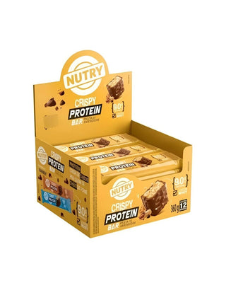 Barra de proteina 30gs x12 Nutry - Maní