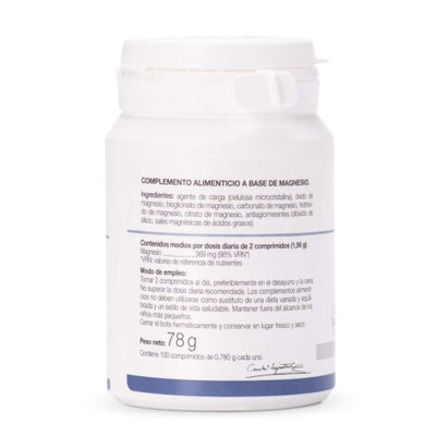 Tabla Nutricional Citrato de Magnesio 60 Cáps ENA