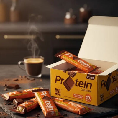 Tabla Nutricional Barra De Proteína 30g Vo2 Whey Bar Caja x12 INTEGRALMEDICA - Sabor Chocolate